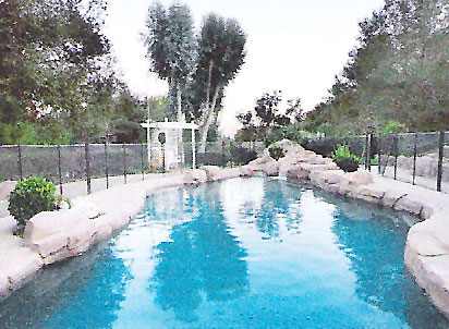 executive retreat pool